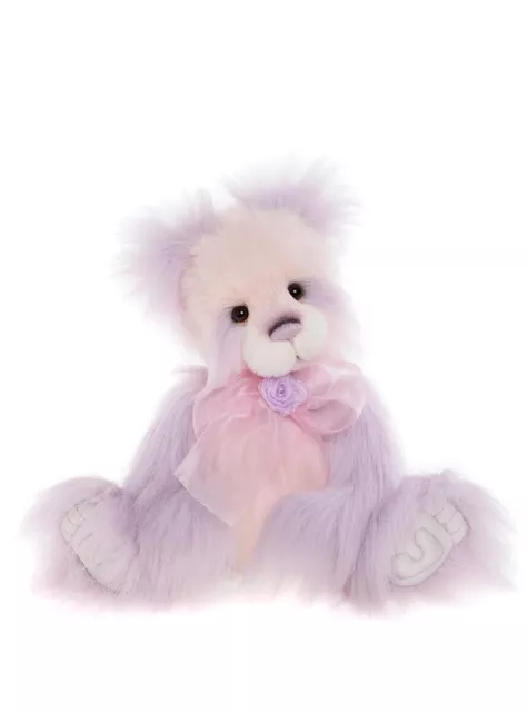 Charlie Bears 2023 | Tea Party Collectable Light Pink Teddy Bear Plush Stuffed