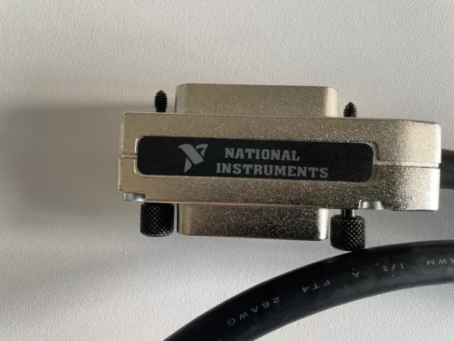 NATIONAL INSTRUMENTS GPIB CABLE - 763507B-01 TYPE X2 1.0 METERS -Two Cables  Inc 2