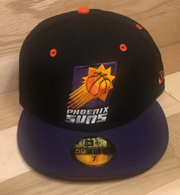 NEW New Era 5950 Phoenix Suns The Valley NBA 75th Anniversary Fitted Hat Cap  7.5