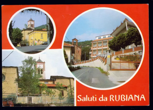 Rubiana Torino Cartolina Saluti Da Rubiana Vedutine Fg Vg 1991