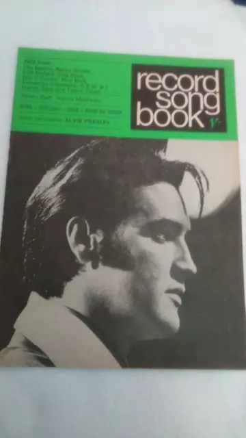 record song book 1/-.  Elvis Presley / Cilla Black. Pages15.