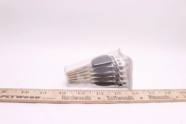 (5-Pk) Hillman Automotive Universal Key Blank Black 87010