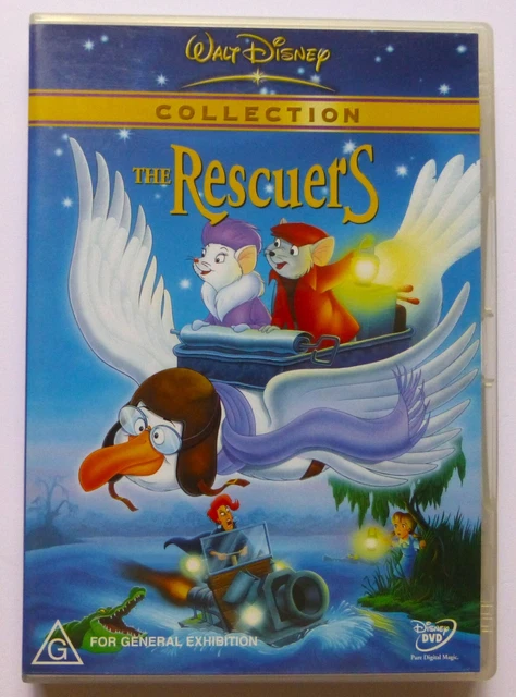 DISNEY COLLECTION: THE Rescuers & The Rescuers Down Under - Like New ...