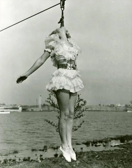 Antique Circus Sideshow Performer Photo 1203 Oddleys Strange & Bizarre