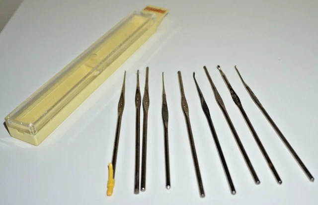 Vintage Crochet Hooks Lot Vintage Crochet Hooks Lot