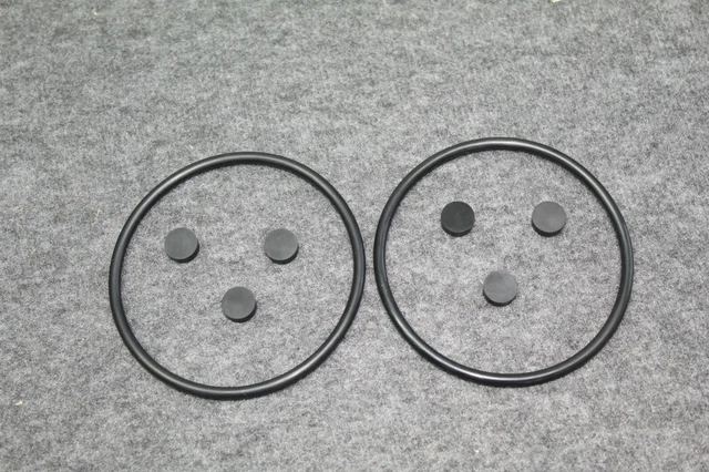 Lot De 2 Anneaux Soudés Acier Inoxydable 316 - 30 Mm Diamètre Intérieur, 4 Mm Épaisseur - Pour Accrochage, Bateau, Bricolage - 5