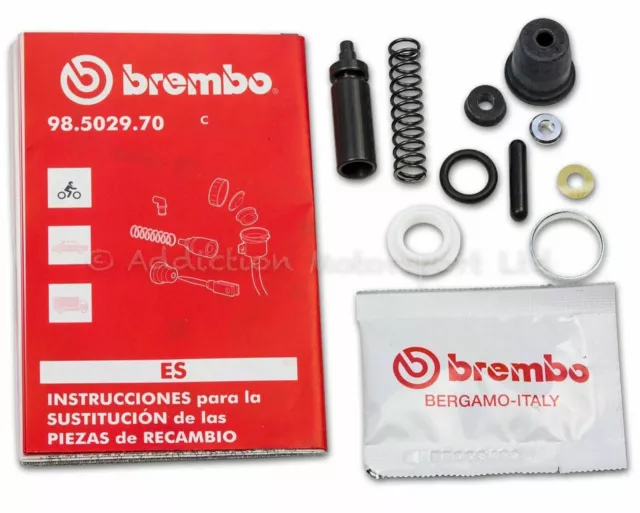 Brembo 12mm Clutch Master Cylinder Repair Service Kit for Ducati, PS12 110436292