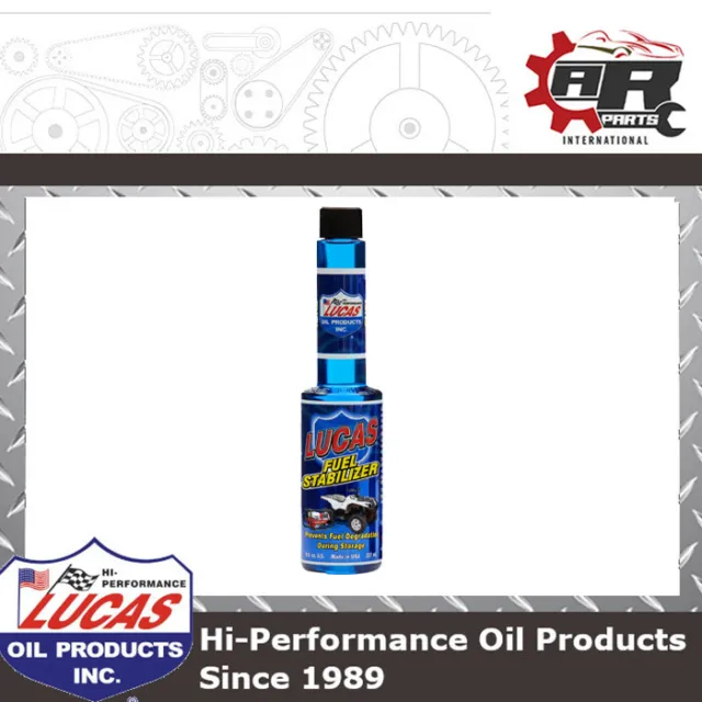 Lucas Oils - Fuel Stabilizer - Stabiliser - Petrol Additive - 237ml - 10314
