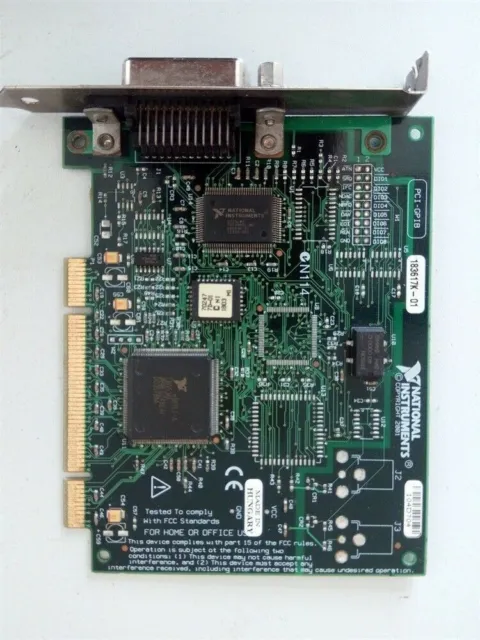 National Instruments NI PCI-GPIB IEEE 488.2 Interface Adapter 183617K 01