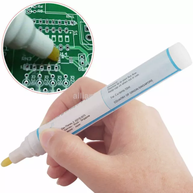 951 10ml Free-cleaning Soldering Rosin Flux Pen for Solar Cell & FPC/ PCB L