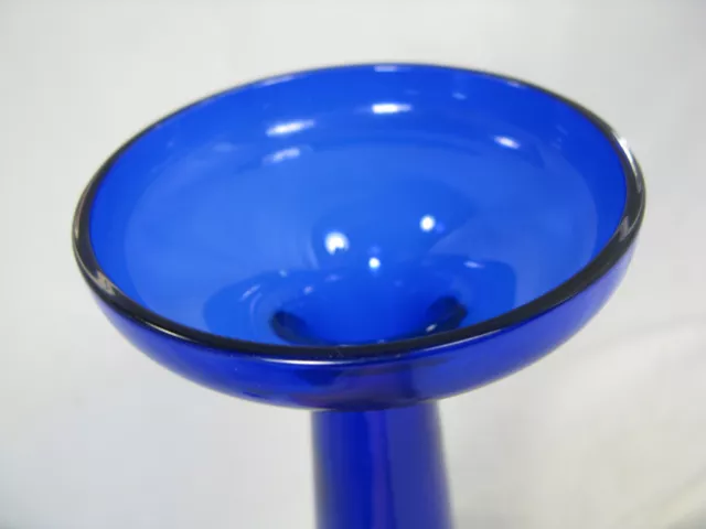 Formschöne / well shaped 70´s design  Glas glass Vase 22,5 cm 406 Gramm 3