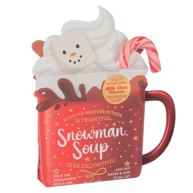 Chocololate Coin Maker MAKE YOUR OWN SnowmanMilk Hot Chocolate Soup Xmas Treat £3.84 - PicClick UK