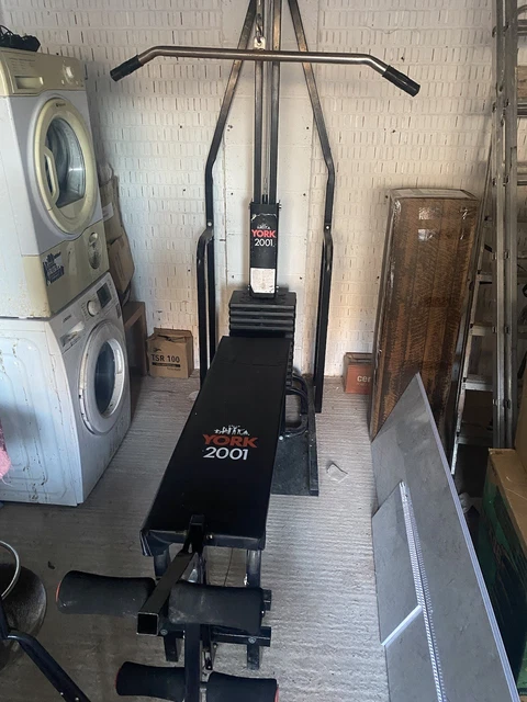 Pec Mate York 2001 Home Gym Parts York 2001 Pec Mate York Universal Home Gym Gym Machine York 2001 Multi Gym  York 2001 Multi Gym With Pec Mate