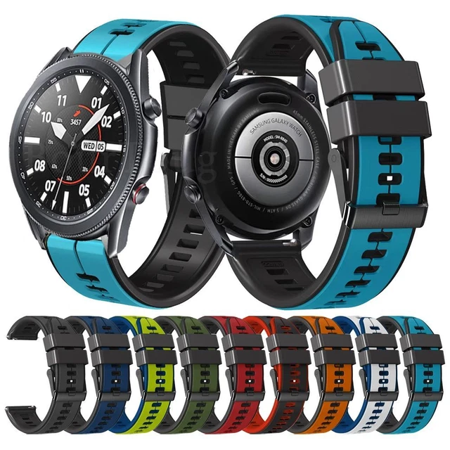CINTURINO PER OROLOGIO a sgancio rapido 22 mm adatto per Samsung