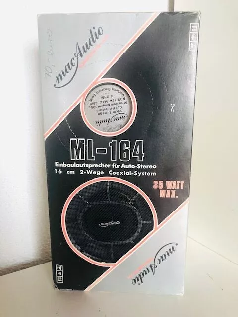 Oldtimer MAC Audio ML-164 Autolautsprecher ! NEU/OVP-80 er Jahre