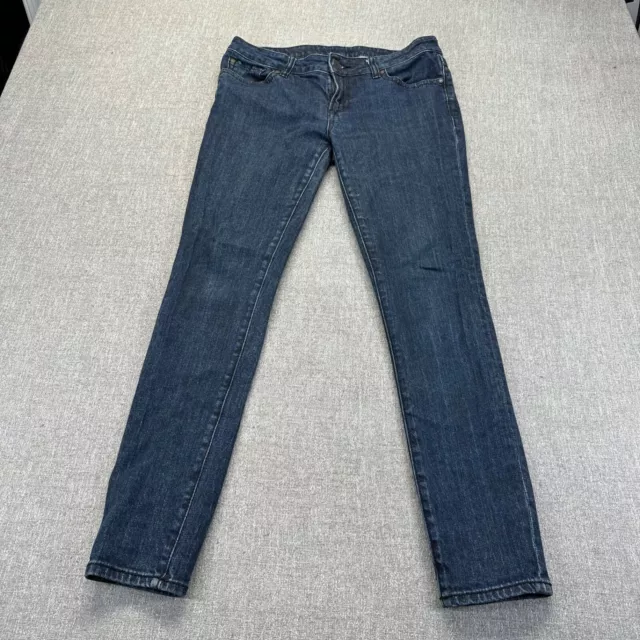 Buffalo David Bitton Jeans Womens Size 30 Blue Jazz Skinny Low Rise Stretch