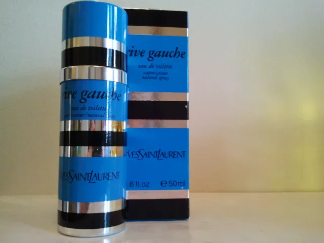 Vintage Yves Saint Laurent Rive Gauche 50Ml Edt Spray Women's Fragrance Rare