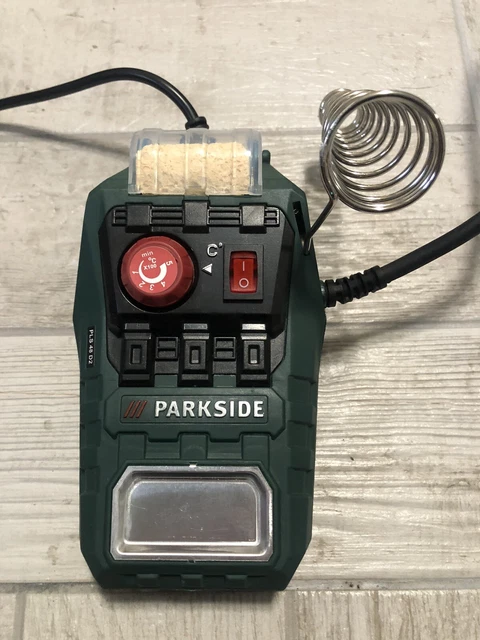 Stazione Saldatura Parkside Regolabile 100-500°C - 48W Con Saldatore, Punte E Stagno - Foto 8