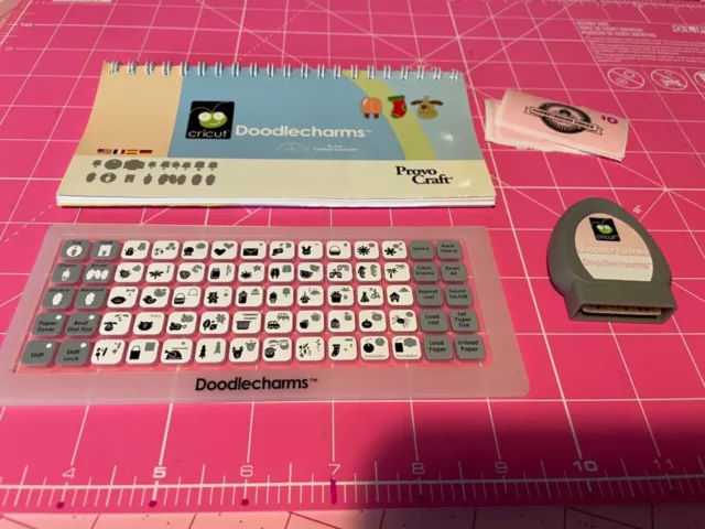 #10 Cartucho Cricut Usado Doodlecharms Envío Gratuito