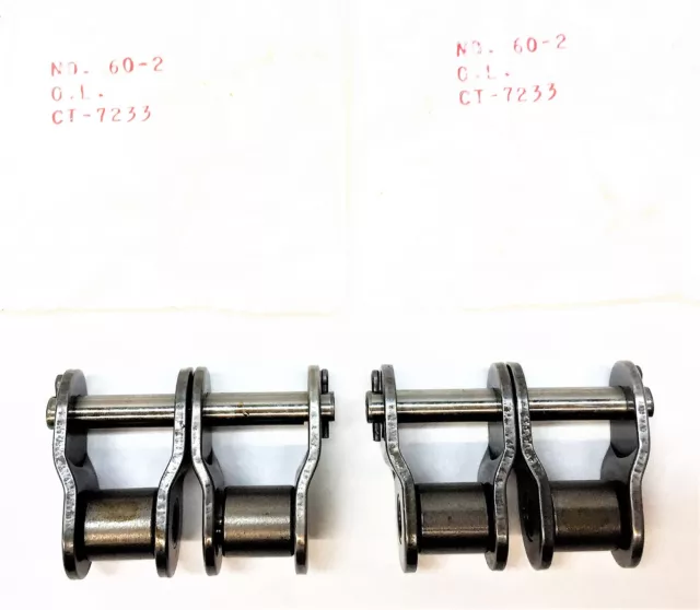 UNBRANDED 60-2 Offset Chain Link CT-7233 [Lot of 2] NOS