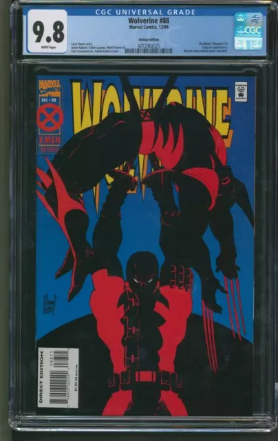 Marvel Comics Wolverine #88  CGC 9.8 First Deadpool Versus Wolverine HOT