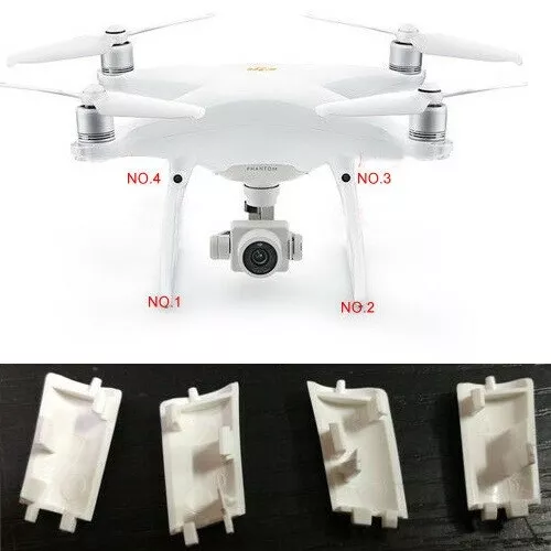 White Landing Gear Cover Case Repair Parts For DJI Phantom 4 Pro /Adv V2.0 Drone