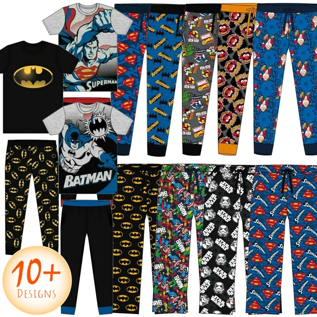 MENS PYJAMAS OR Mens Pyjama Bottoms Mens Marvel Pyjamas Mens Novelty