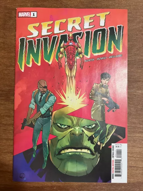 Secret Invasion #1 First Print Marvel Comics (2022) Skrulls Nick Fury Nm/Vf
