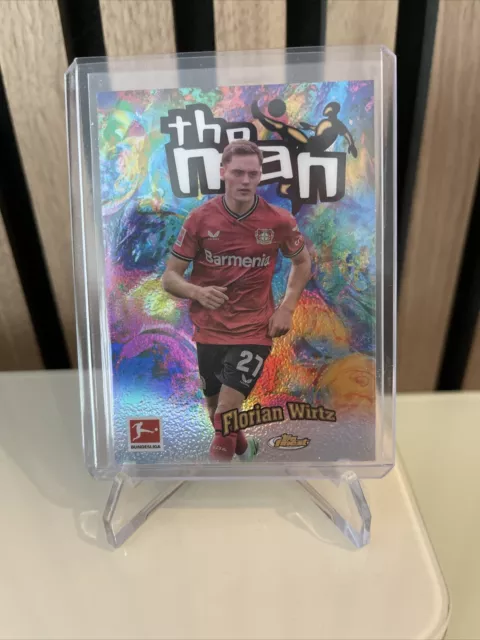 !! Topps Finest 2022/23  Bayer  Leverkusen Florian Wirtz The Man Case Hit !!