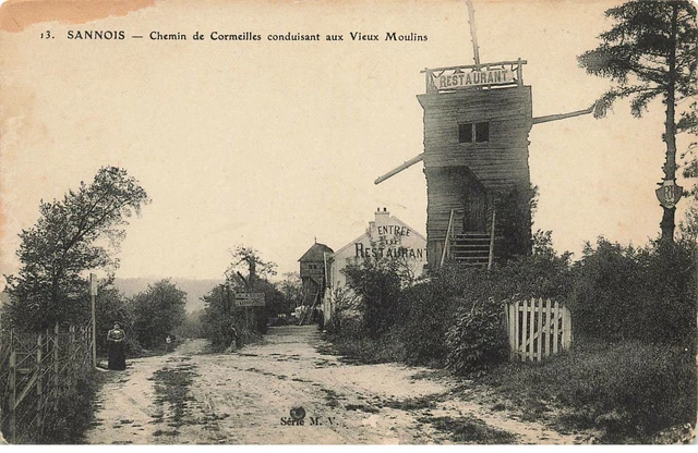 95 Sannois #As30075 Chemin De Corneilles Conduisant Aux Vieux Moulins