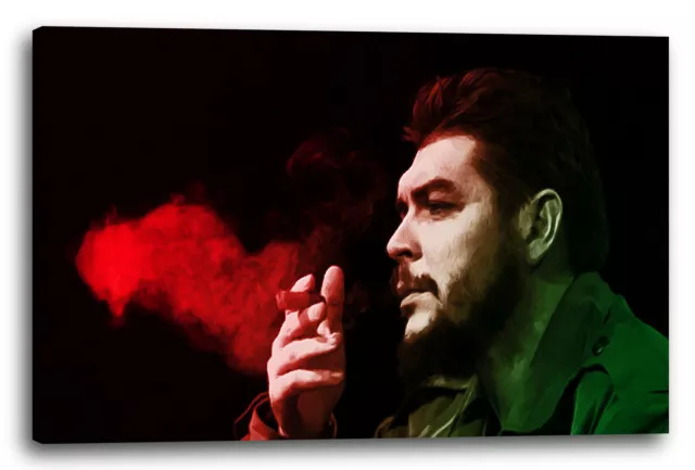 Lein-Wand-Bild: Che Guevara
