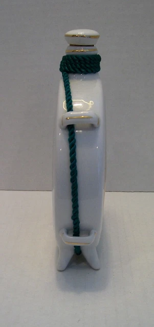 Vintage Hollohaza Hungarian Hand Painted Flask 5