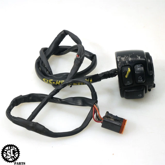 01-07 2005 Harley Davidson Softail Right Control Switch Housing Cruise Nut Hd16