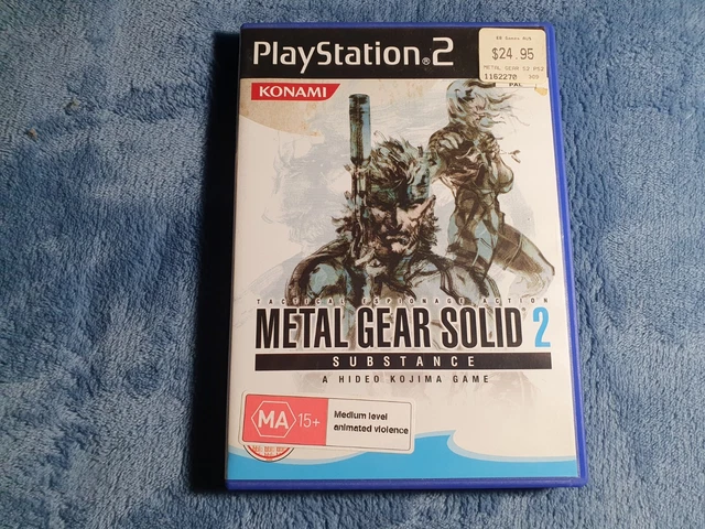 Metal Gear Solid Substance Sony Playstation 2 PS2 Game