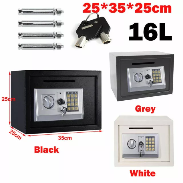 Digital Safe Box Large Safety Electronic Security Steel Money Cash Home Office