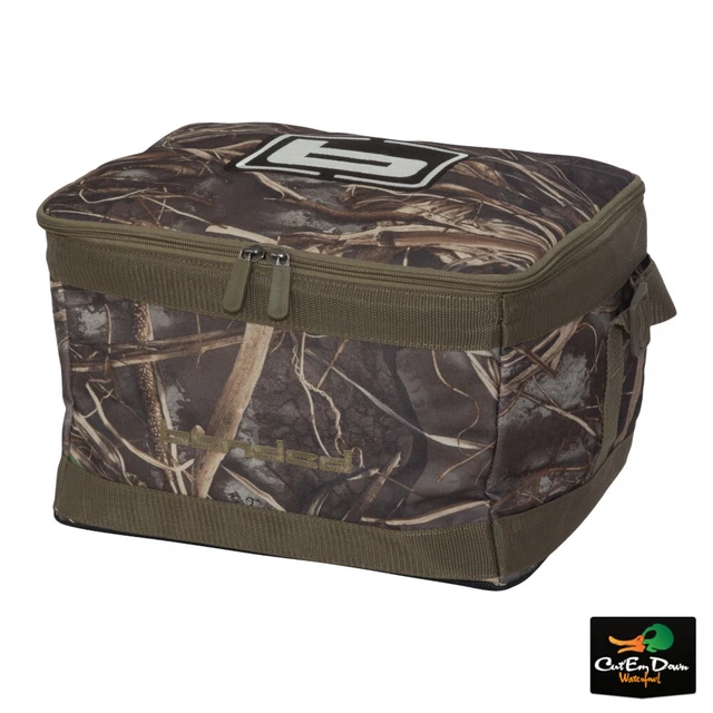 New Banded Gear 24 Pack Soft Sided Zip Top Cooler Bag Realtree Max-7 Camo
