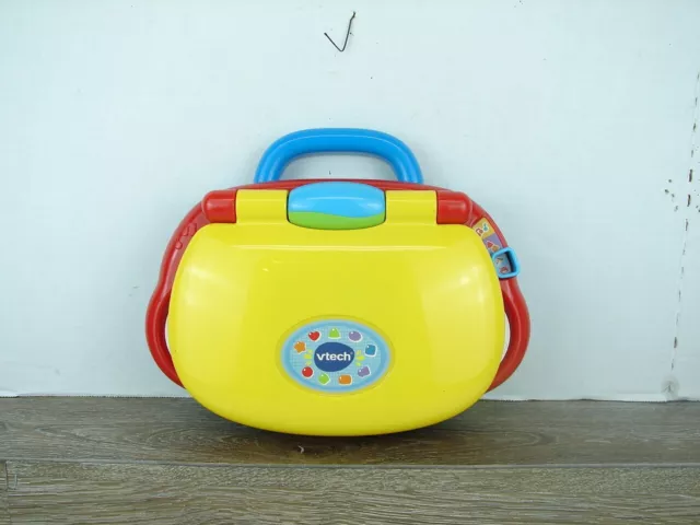 VTech Brilliant Baby Laptop Baby Learning Toy GUC Lights and Sound Works