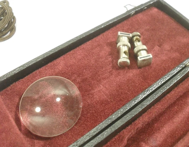 antikes D.R.G.M. OPHTHALMOSKOP Augenspiegelung Oculus R.Wurach Arzt Instrument 5