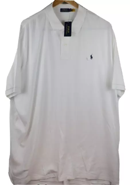 New Polo Ralph Lauren Shirt Mens 3XLT Tall Pony w/tags Short Sleeve  White