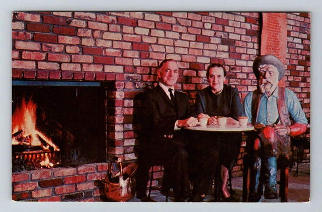 Wall SD-South Dakota, Wall Drug Store Antique Founders Vintage Postcard