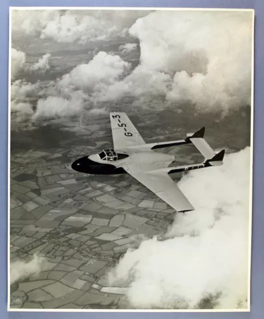 De Havilland Venom Prototype Huge Very Large Oversize Vintage Original Photo