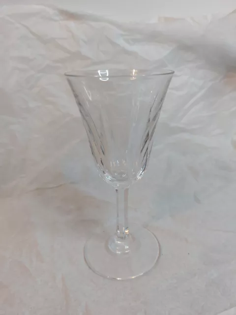 Verre à vin blanc cristal SAINT LOUIS modèle Cerdagne, wine glass H:13cm