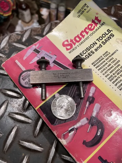The L. S. STARRETT No.299 Steel Rule. Made In USA