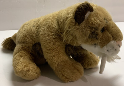 plush saber tooth tiger