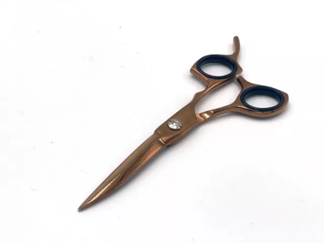 High End Professional Barber Hair Cutting Scissors 420C Ball Bearing Rose Gold