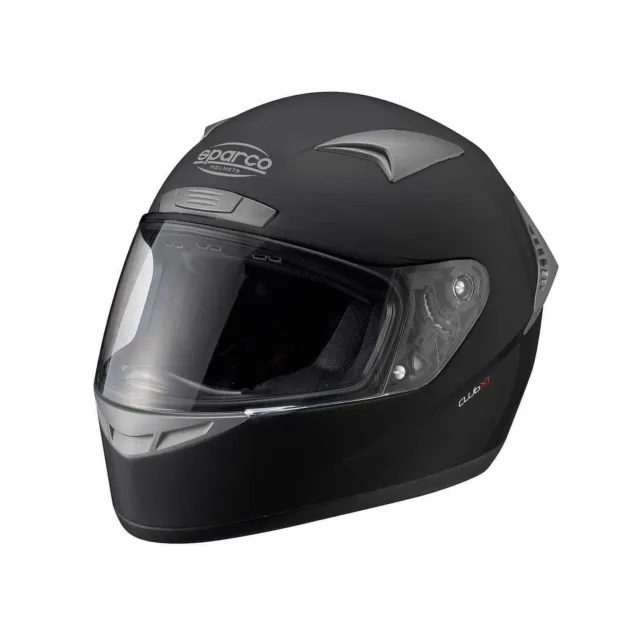 Neu Sparco Helm CLUB X-1 schwarz (XXL)