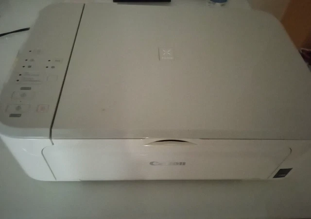 Stampante Multifunzione Canon MG3051 WH - Wi-Fi, Scanner, Per Casa, Bianca