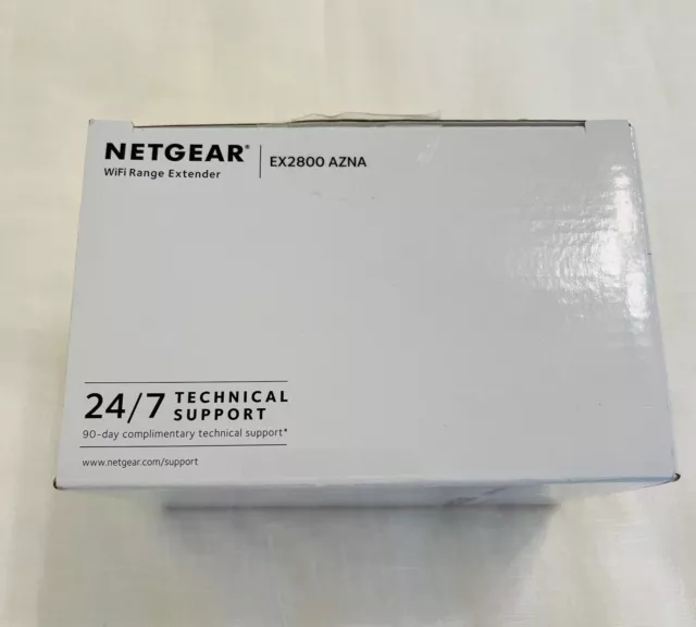 Extensor de rango WiFi Netgear EX2800 - cubiertas de Internet 1200 pies cuadrados y 20 dispositivos