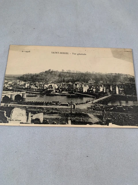Vintage Postcard Saint St Mihiel France Los Roches Carte Postale CPA