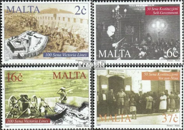 Malta 1028-1031 (kompl.Ausg.) Mint Never Hinged/MNH 1997 Jahrestage